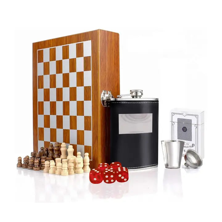 Game Night - Black Chess Set